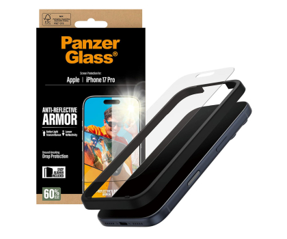 Szkło i folia ochronna PanzerGlass Armor Anti-Reflective EasyAligner do iPhone 17 Pro
